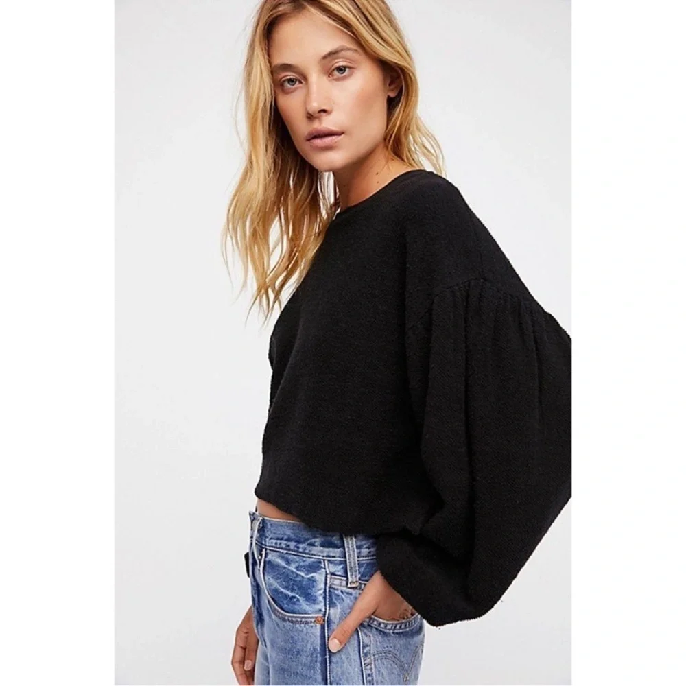 FREE PEOPLE Sleeves Like These Sweatshirt